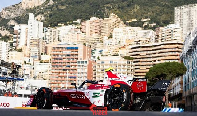  Nissan Formula E Takımı'ndan Oliver Rowland, Monte-Carlo sokaklarında mükemmel bir