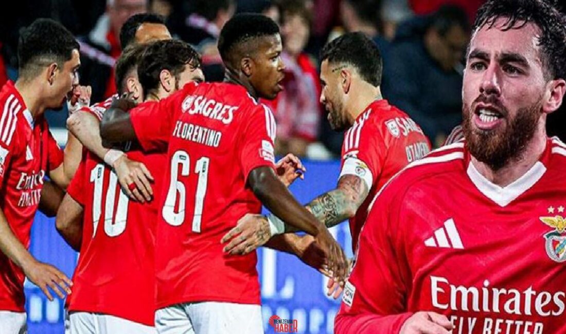 Portekiz Ligi'nin 32. haftasında Benfica deplasmanda karşılaştığı Estoril'i 2-1 mağlup