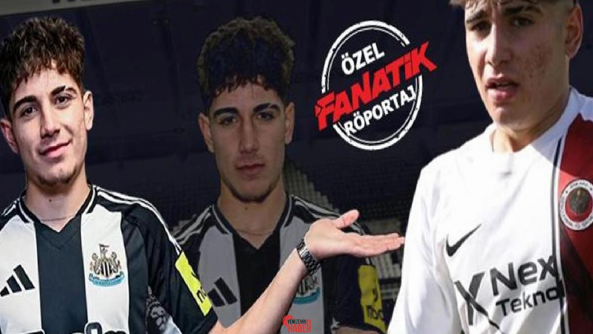 Gençlerbirliği U19 takımından, Premier Lig gruplarından Newcastle'a transfer olan 18