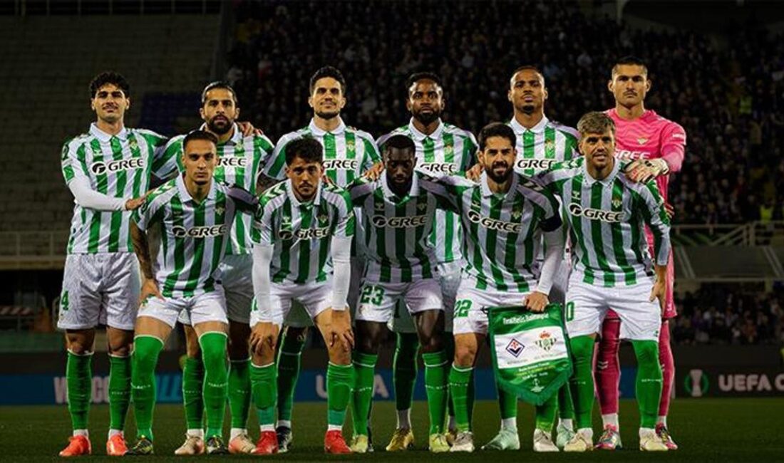 Konferans Ligi yarı finalinde Real Betis, 2-1 kazandığı maçın rövanşında