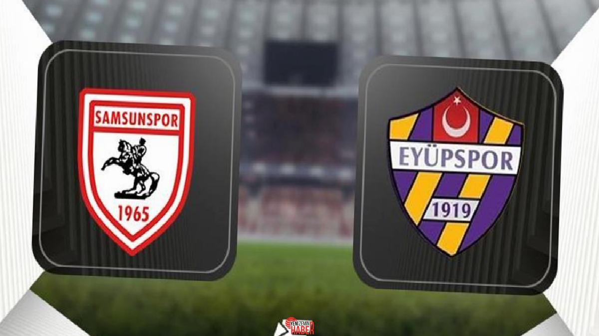 Trendyol Üstün Lig'in 34. hafta mücadelesinde Samsunspor, Eyüpspor'u konuk ediyor.