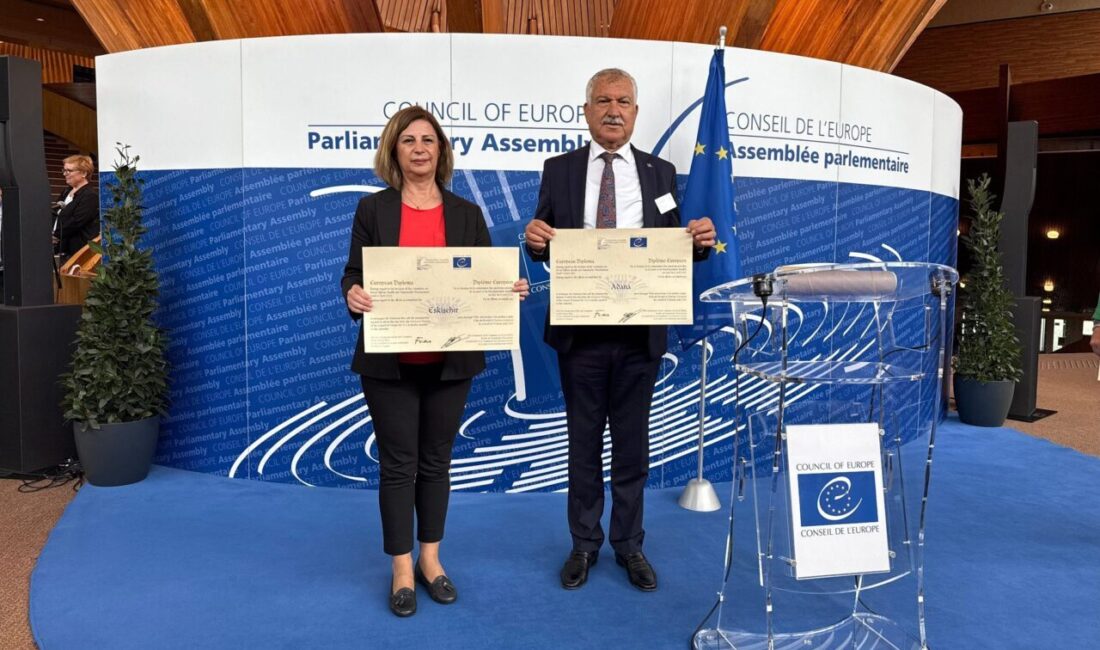 2025 Avrupa Diploması’nı, Fransa’nın Strasbourg kentinde, Avrupa Parlamenter Meclisi Avrupa