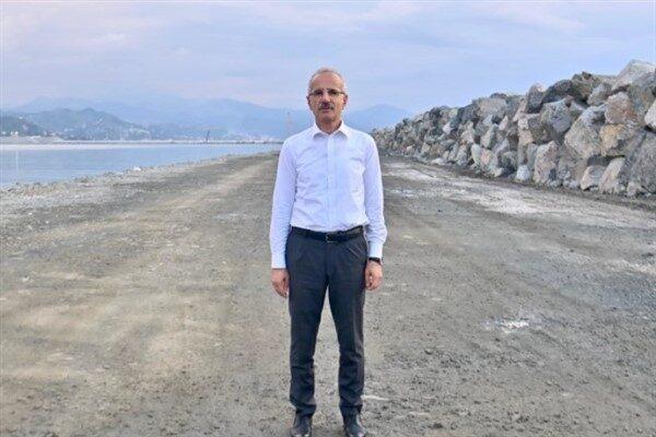 Ulaştırma ve Altyapı Bakanı Uraloğlu, Abdurrahim Karakoç, Cahit Zarifoğlu ve