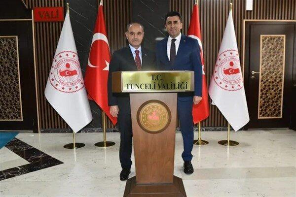 İçişleri Bakan Yardımcısı Mehmet Aktaş, Kurban Bayramı dolayısıyla Vali Şefik