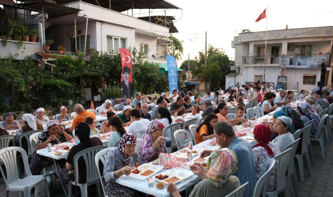 Muharrem ayının ilk iftar programı Efeler ilçesine bağlı Yılmazköy Mahallesi’nde