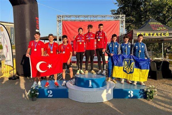 İspanya'nın Barselona kentinde düzenlenen U17 Modern Pentatlon Avrupa Şampiyonası’nda mücadele