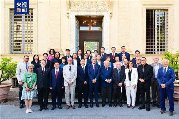 Çin Medya Grubu (CMG), Çin ile İtalya arasındaki diplomatik ilişkilerin