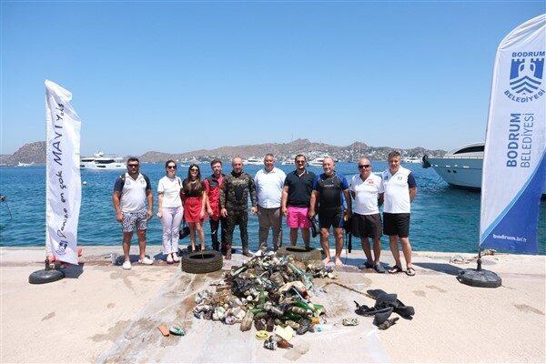 Bodrum Belediyesi Destek Hizmetleri ve Temizlik İşleri Müdürlüğü organizasyonuyla gönüllü