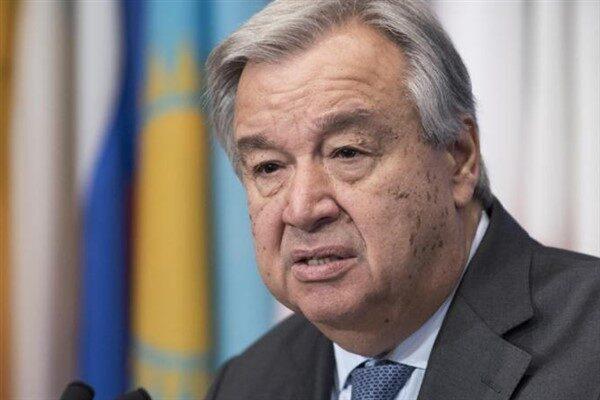 Guterres, açıklamasında "Gazze'deki korkunç insani krizin çözümü nihayetinde siyasidir" ifadelerine