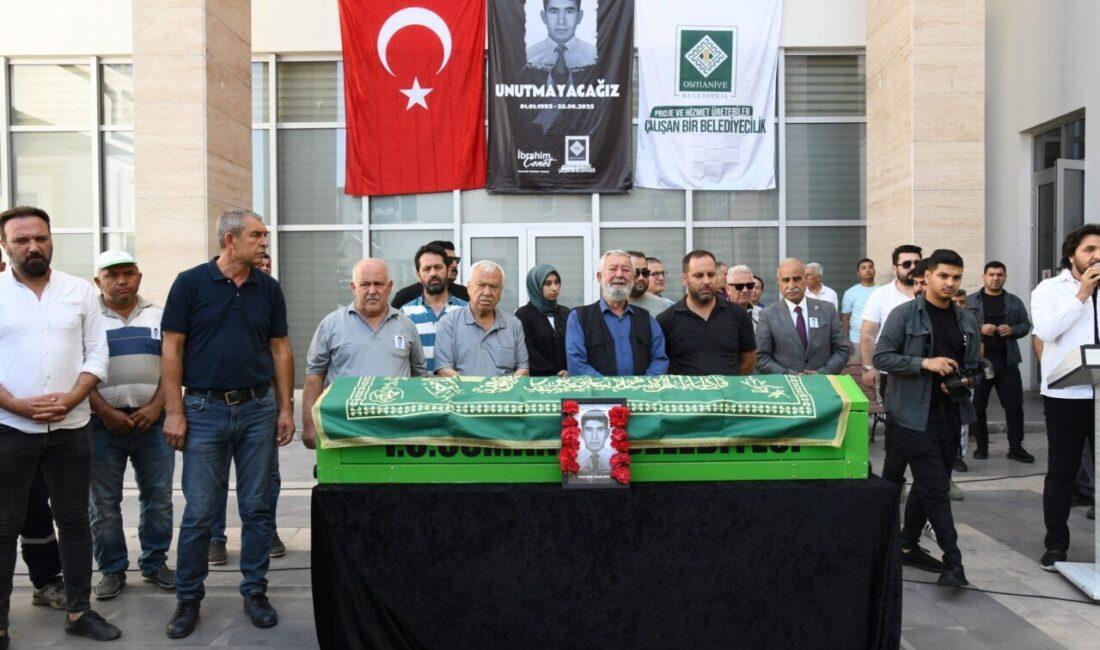 Osmaniye Belediyesi bünyesinde Cevdetiye Beldesi’nde faaliyet gösteren Asfalt Şantiye’sinde görevi