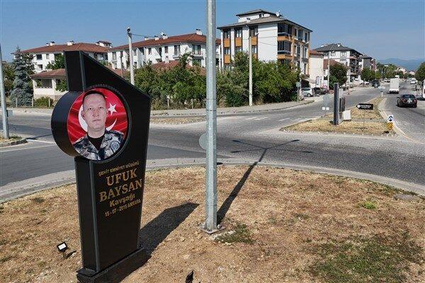 Düzce’de, 15 Temmuz 2016’da Gölbaşı Özel Harekat Daire Başkanlığı’na düzenlenen