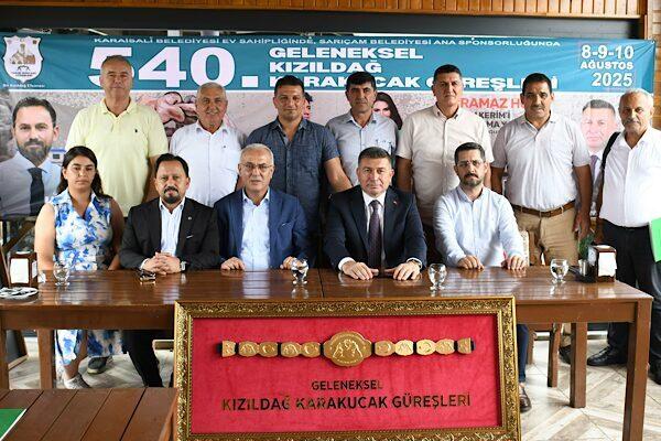 Adana’nın en eski ve köklü geleneklerinden Kızıldağ Karakucak Güreşleri, 540.