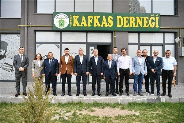 Kayseri Büyükşehir Belediye Başkanı Büyükkılıç, şehirdeki birlik, beraberlik ve kültürel