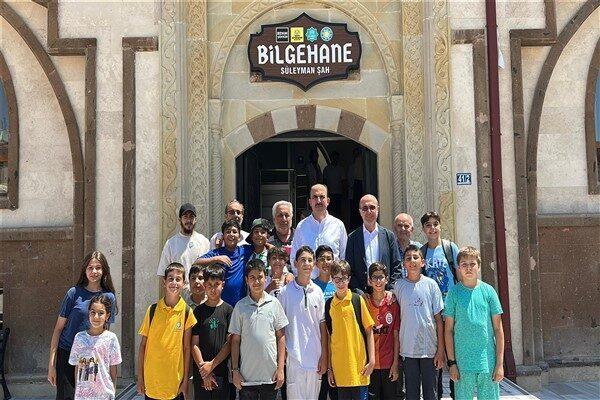 Başkan Altay, Başkan Pekyatırmacı ile birlikte Süleyman Şah Bilgehanesi’ni ziyaret