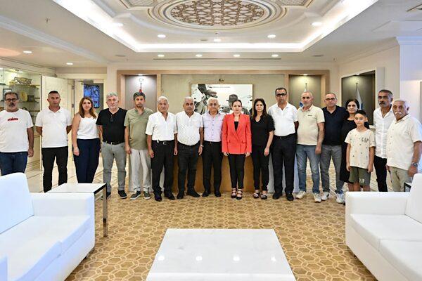 Antalya Alevi Bileşenleri, Antalya Büyükşehir Belediyesi Başkan Vekili Büşra Özdemir’i