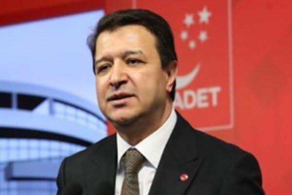 Saadet Partisi Genel Başkanı Arıkan, mesajında "Cumhuriyet Halk Partisi 7.