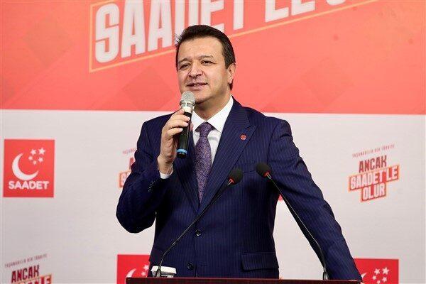 Saadet Partisi Genel Başkanı Arıkan, yayımladığı mesajda “Bursa'da yangına müdahale