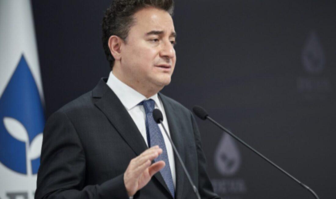 DEVA Partisi Genel Başkanı Ali Babacan, Bursa’da orman yangınına su