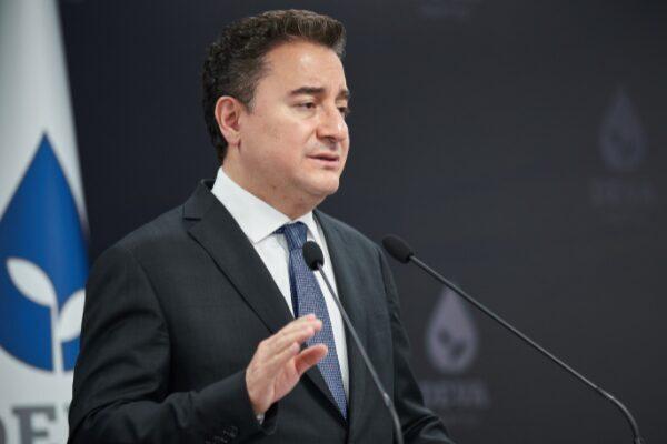 DEVA Partisi Genel Başkanı Ali Babacan, terör örgütü PKK’nın silah
