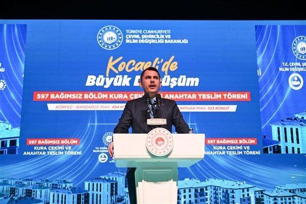 Çevre, Şehircilik ve İklim Değişikliği Bakanı Kurum, Kuzey Kıbrıs Türk
