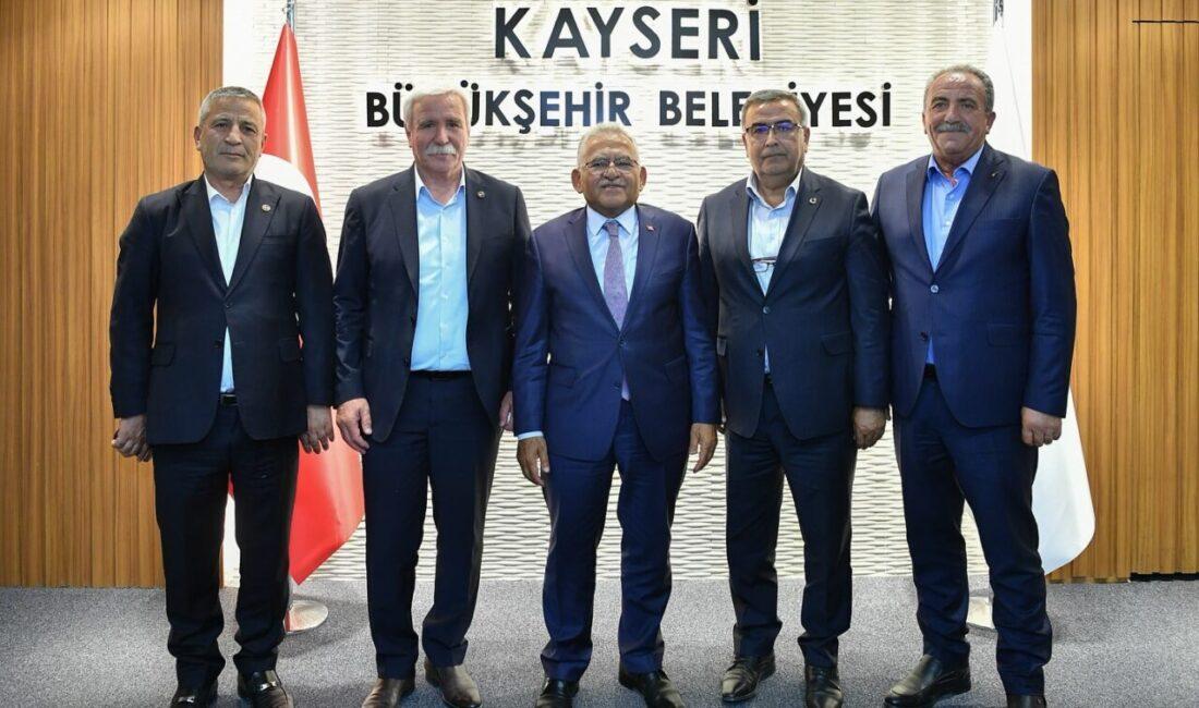 Kayseri Büyükşehir Belediye Başkanı Dr. Memduh Büyükkılıç, Akkışla, Felahiye, Pınarbaşı,