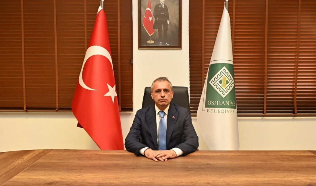 Osmaniye Belediye Başkanı İbrahim Çenet, 24 Temmuz Basın Bayramı dolayısıyla