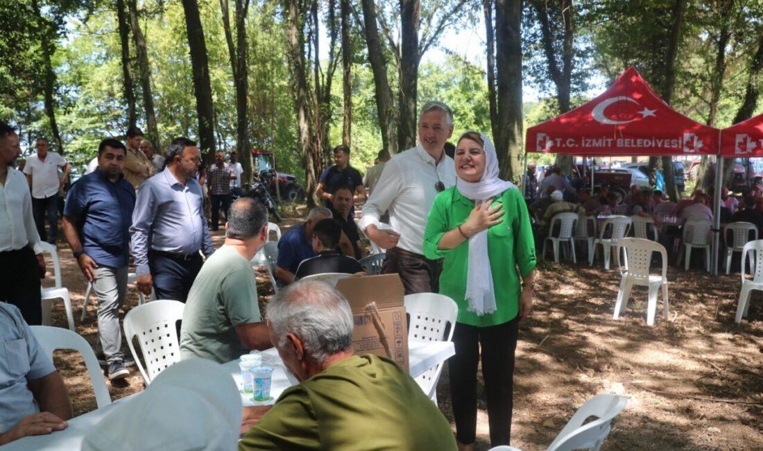İzmit Belediye Başkanı Fatma Kaplan Hürriyet, saha programlarına aralıksız devam
