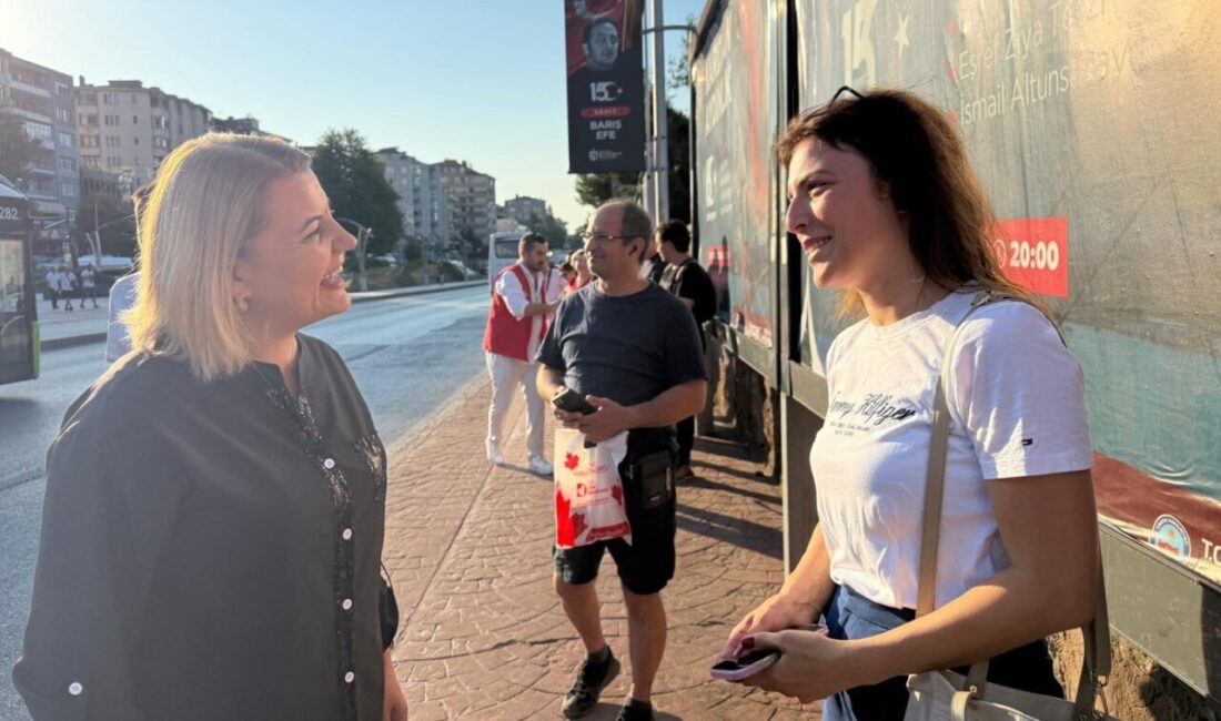 İzmit Belediye Başkanı Fatma Kaplan Hürriyet, emekçileri ziyaret etmeye devam
