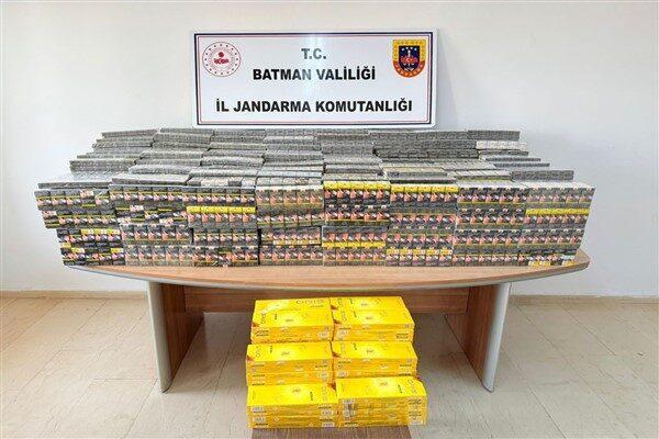 Batman İl Jandarma Komutanlığı ekipleri, kaçakçılıkla mücadele kapsamında operasyon düzenledi.