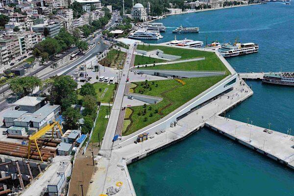 İBB tarafından , Kabataş Transfer Merkezi’ni 30 Ağustos 2025’te tam
