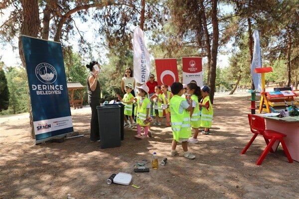 Derince Belediyesi, ‘Minik Eller ile Çevre Şenliği’ etkinliğine ev sahipliği