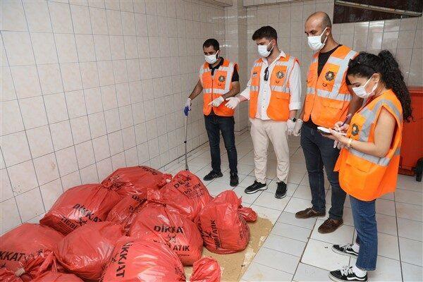 Çevre Koruma ve Kontrol Dairesi Başkanlığı ekipleri, yol kenarlarına hafriyat,