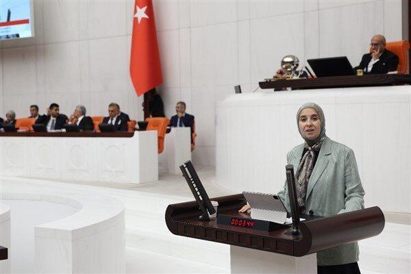 Esen, konuşmasında teklifin halktan tasarruf, iktidara ise keyfi harcama yetkisi