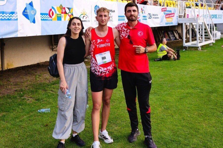 Kuzey Makedonya’nın Üsküp kentinde düzenlenen 18. Avrupa Gençlik Olimpik Yaz