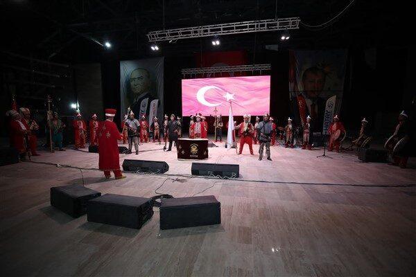 HBB Kisecik Yerleşkesi Amfi Tiyatro Alanı’nda düzenlenen 15 Temmuz Demokrasi