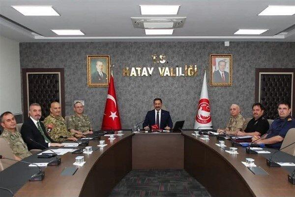 Hatay Valisi Mustafa Masatlı’nın başkanlığında İl Asayiş ve Güvenlik Toplantısı
