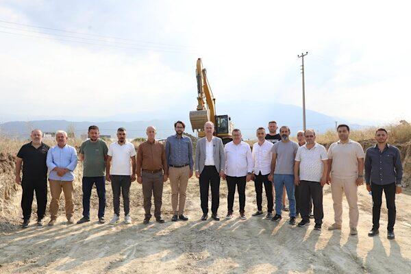 İnegöl Belediyesi, Akhisar Mahallesi 233. Sokak ve çevresinde ada bazlı