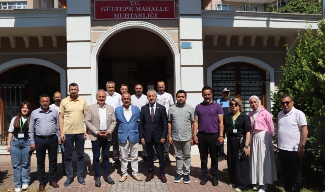 İzmit Belediyesi tarafından düzenlenen Gültepe Mahallesi gezisi kapsamında, belediye başkan