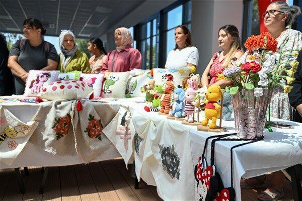 Ergün Koç Kültür Merkezi Kent Kafe etkinlik alanında düzenlenen sergide