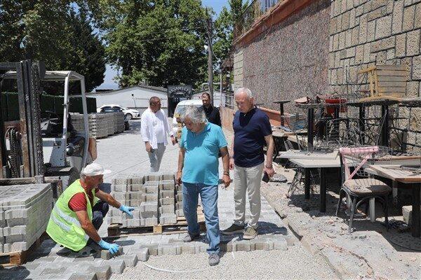 Toplam 12 metre genişliğe sahip olacak yeni yol, Kumyalı Plajı’na