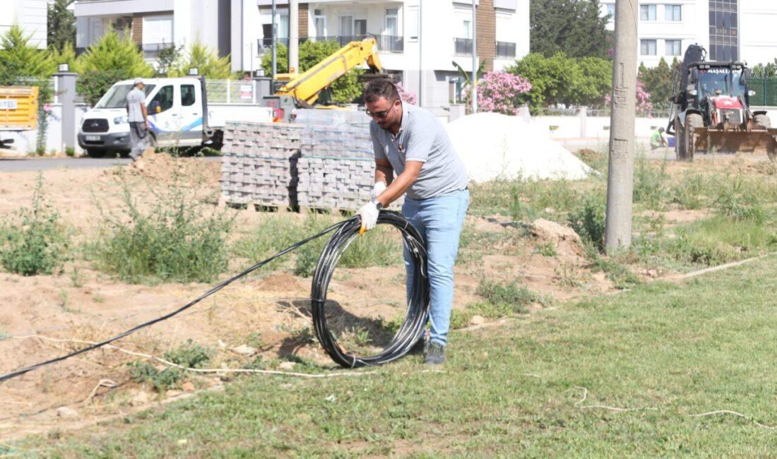 Kepez Belediyesi, yaz aylarında da hem doğayı hem de vatandaşları