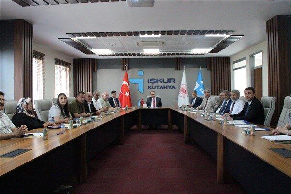Kütahya Çalışma ve İş Kurumu İl Müdürlüğü toplantı salonunda gerçekleşen