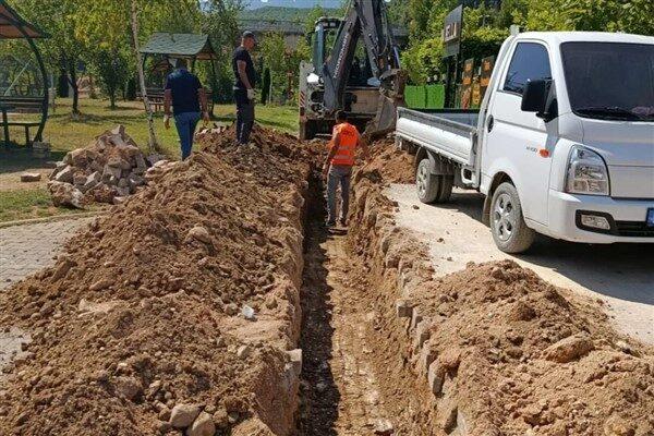 Belediyeden yapılan açıklamada, doğayla iç içe bir yaşam alanı oluşturma