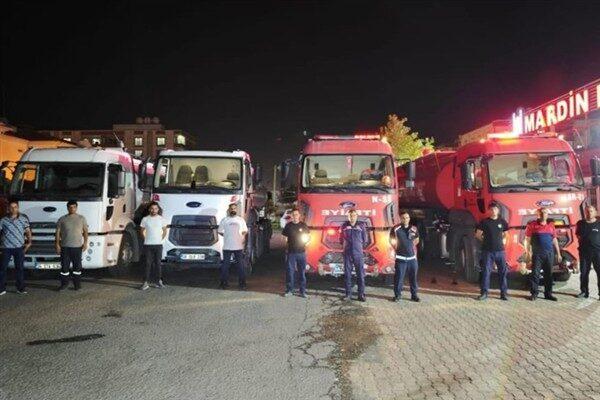 Mardin Büyükşehir Belediyesi’nden yapılan açıklamada Kahramanmaraş’ın Onikişubat ilçesinde çıkan orman