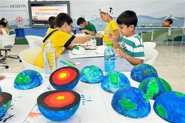 Mersin Büyükşehir Belediyesi tarafından hizmete açılan Mercan Bilim Merkezi; kısa
