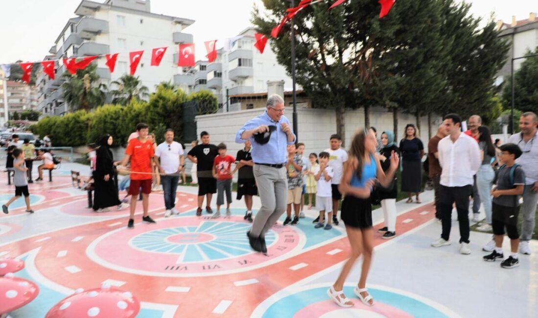 Mudanya Belediyesi, “Çocuk Dostu Sokaklar” projesinin ilkini Siteler Mahallesi’nde hayata