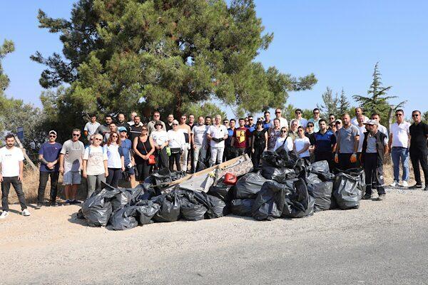 Mudanya Belediyesi tarafından , çevre ilçelerde yaşanan orman yangınları sonrası