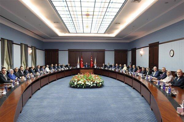 AK Parti Merkez Yürütme Kurulu (MYK), Cumhurbaşkanı Recep Tayyip Erdoğan'ın