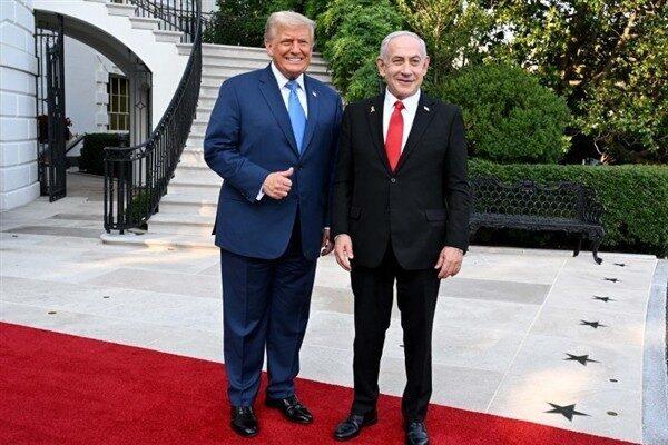 İsrail Başbakanı Benjamin Netanyahu, Amerika Birleşik Devletleri (ABD) Başkanı Donald