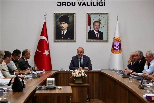 İl Hayvanları Koruma Kurulu Toplantısı, Ordu Valisi Erol’un başkanlığında yapıldı.